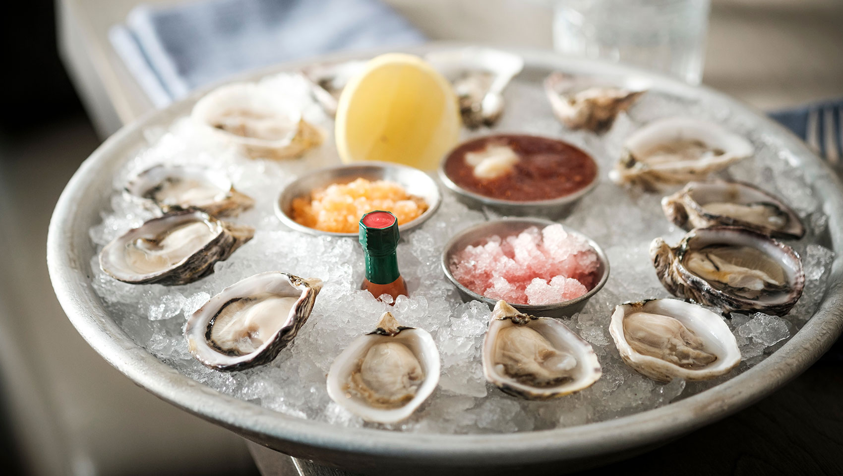 Seawell Fish N’ Oyster Raw Oyster plate